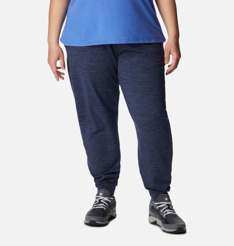 Women\'s Columbia Weekend Adventure Jogger Navy | Plus Size CA-GL1A5